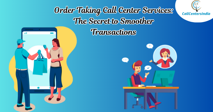 order taking call center services